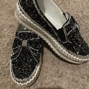 Extra bling shoes
